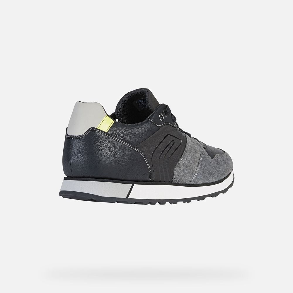 Geox Erkek Spor Ayakkabı Siyah - Vittoriale - DIR-960137